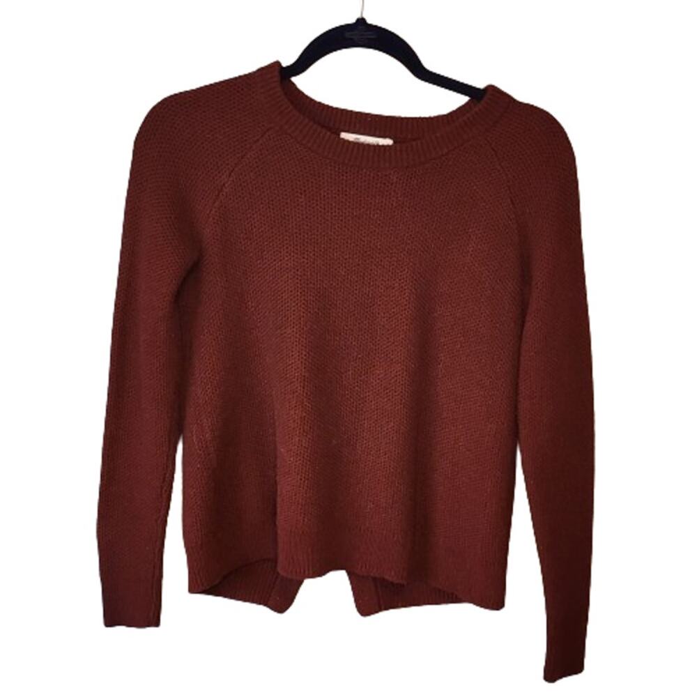 Madewell Province Cross-Back Pullover Sweater Style G6851 Cotton Blend XXS
